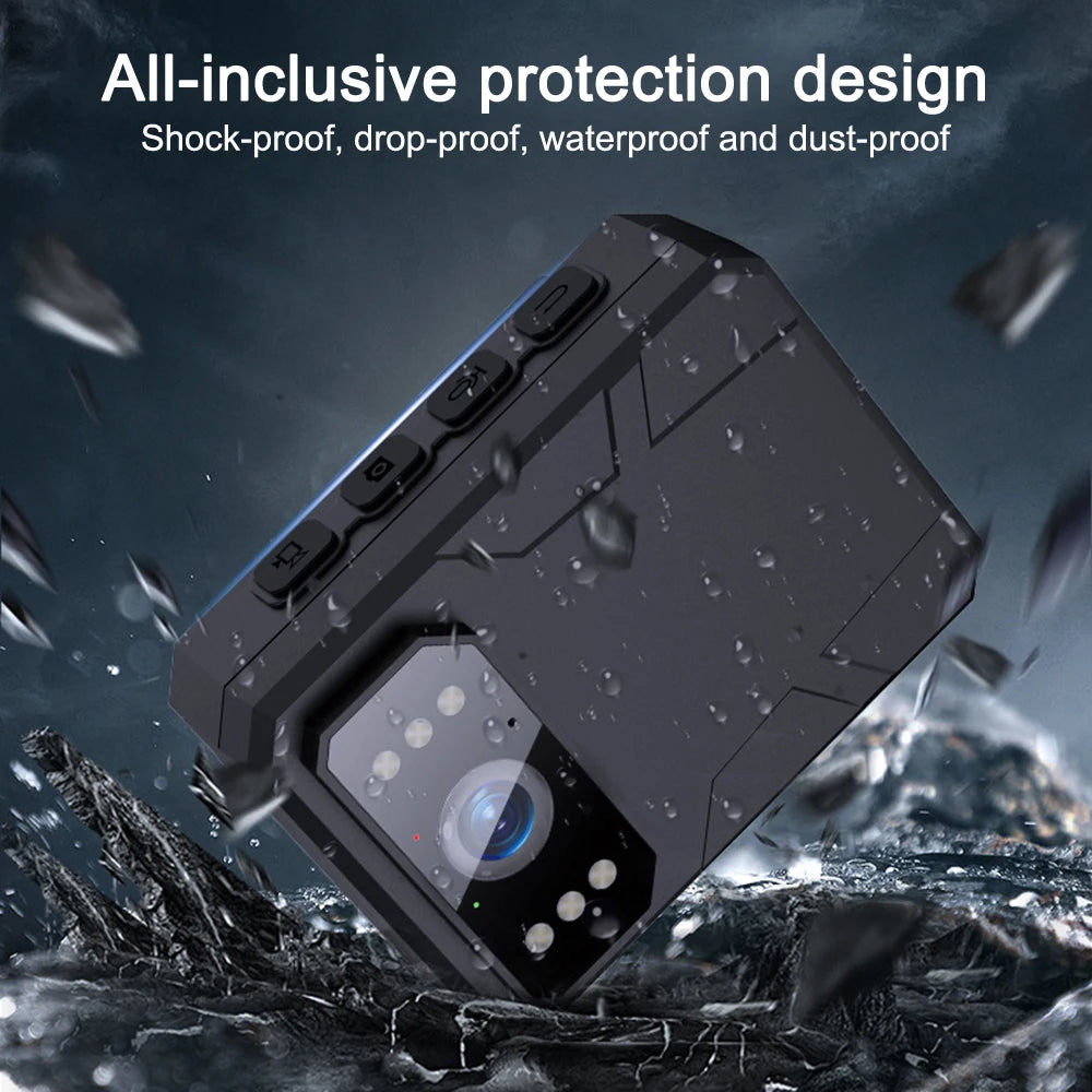 Full HD Body Worn Camera Mini Night Vision Recorder