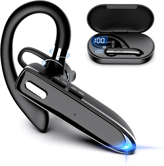 SHUKE Bluetooth Headset Wireless Earphones With 8 Hour Talk