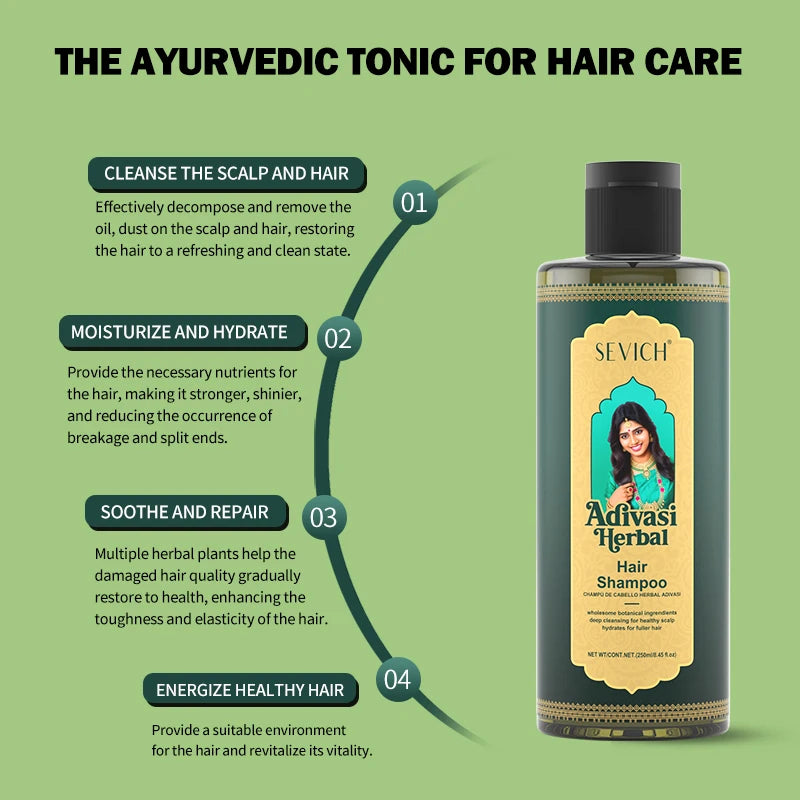 Sevich Ayurvedic Hair Growth Oil Anti Hair Loss Regrowth