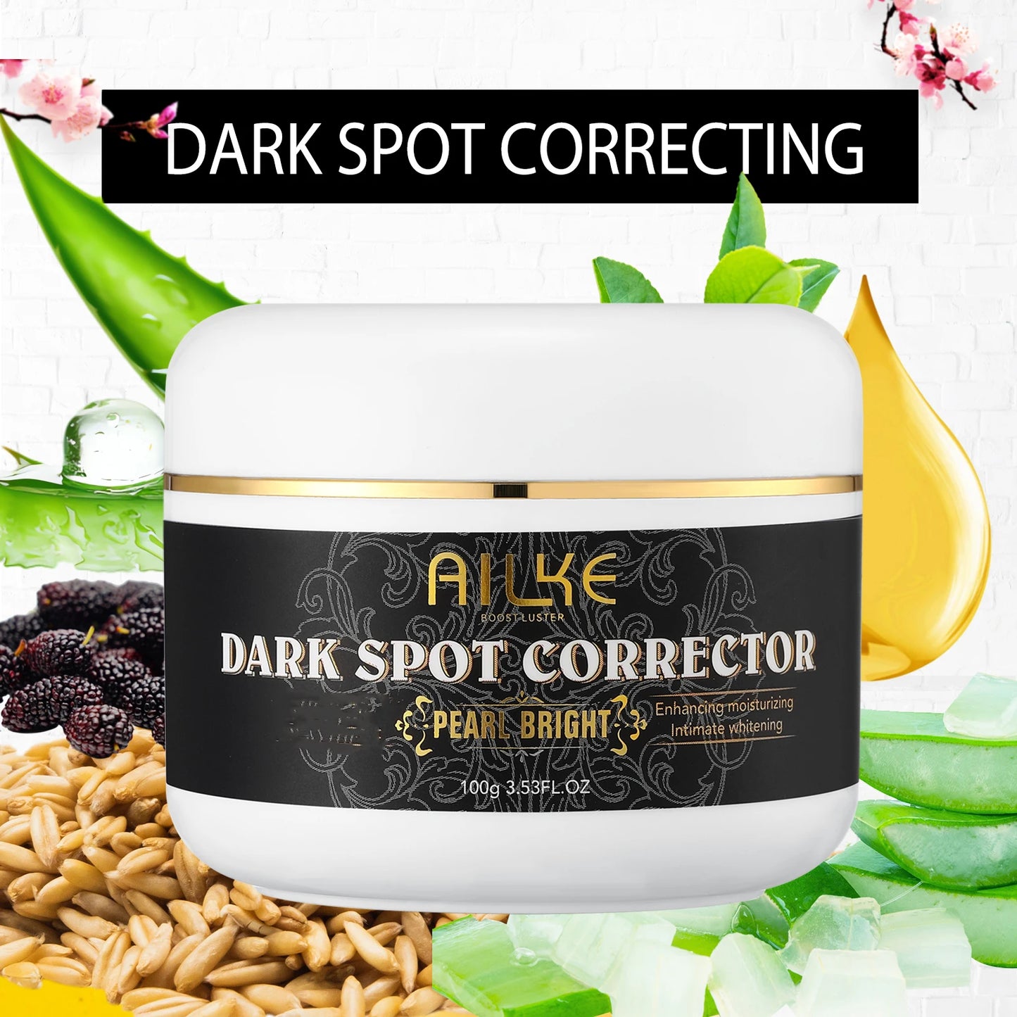AILKE Collagen Whitening Kit Brightening Moisturizer And Dark Spot Corrector