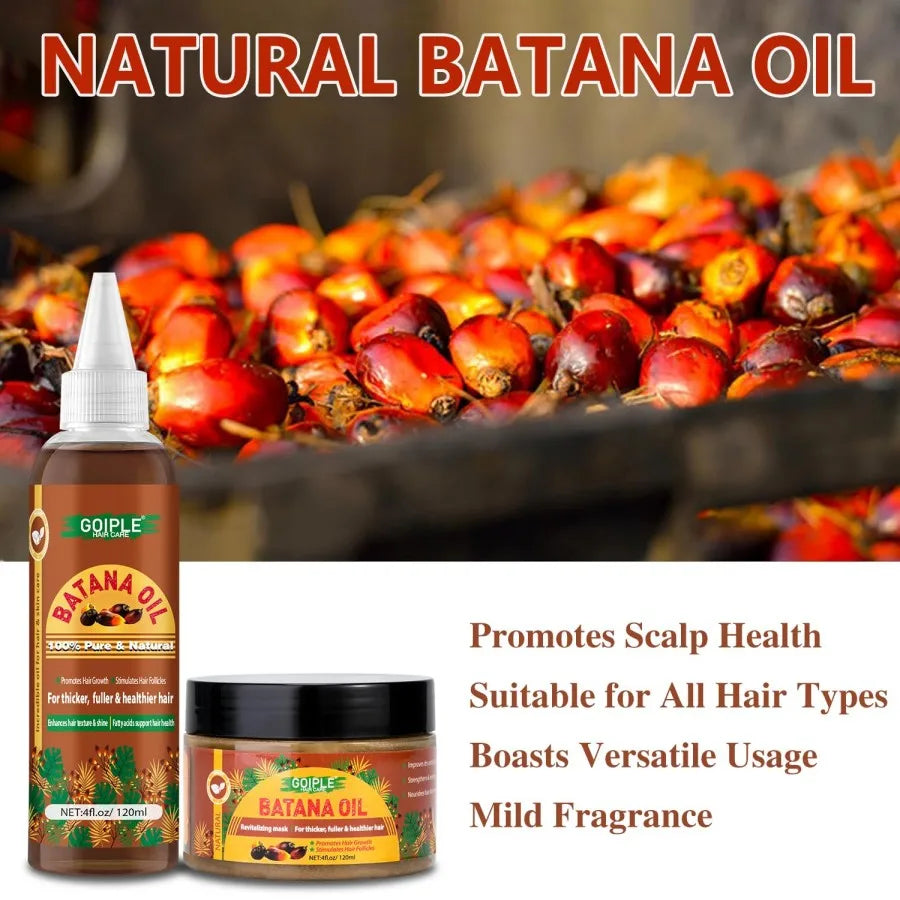 Goiple Batana Oil Hair Growth Serum for Damaged Scalp Nourishment