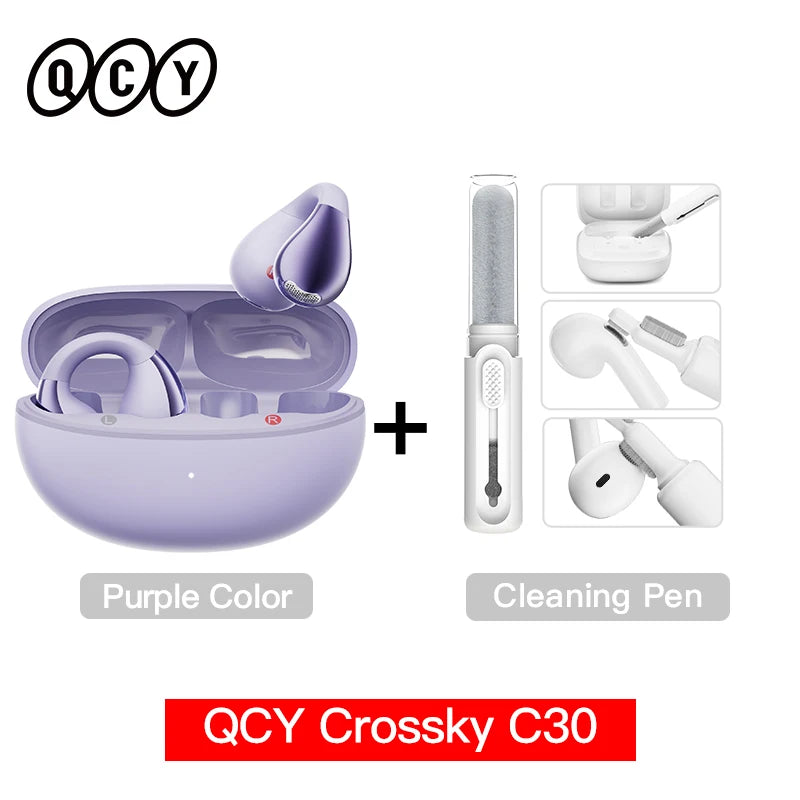 QCY Crossky C30 Bluetooth 5.4 Open Ear Sports Earbuds