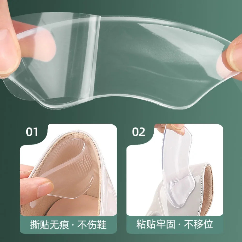 RHBJ Gel Heel Cushion Inserts For All Day Foot Comfort