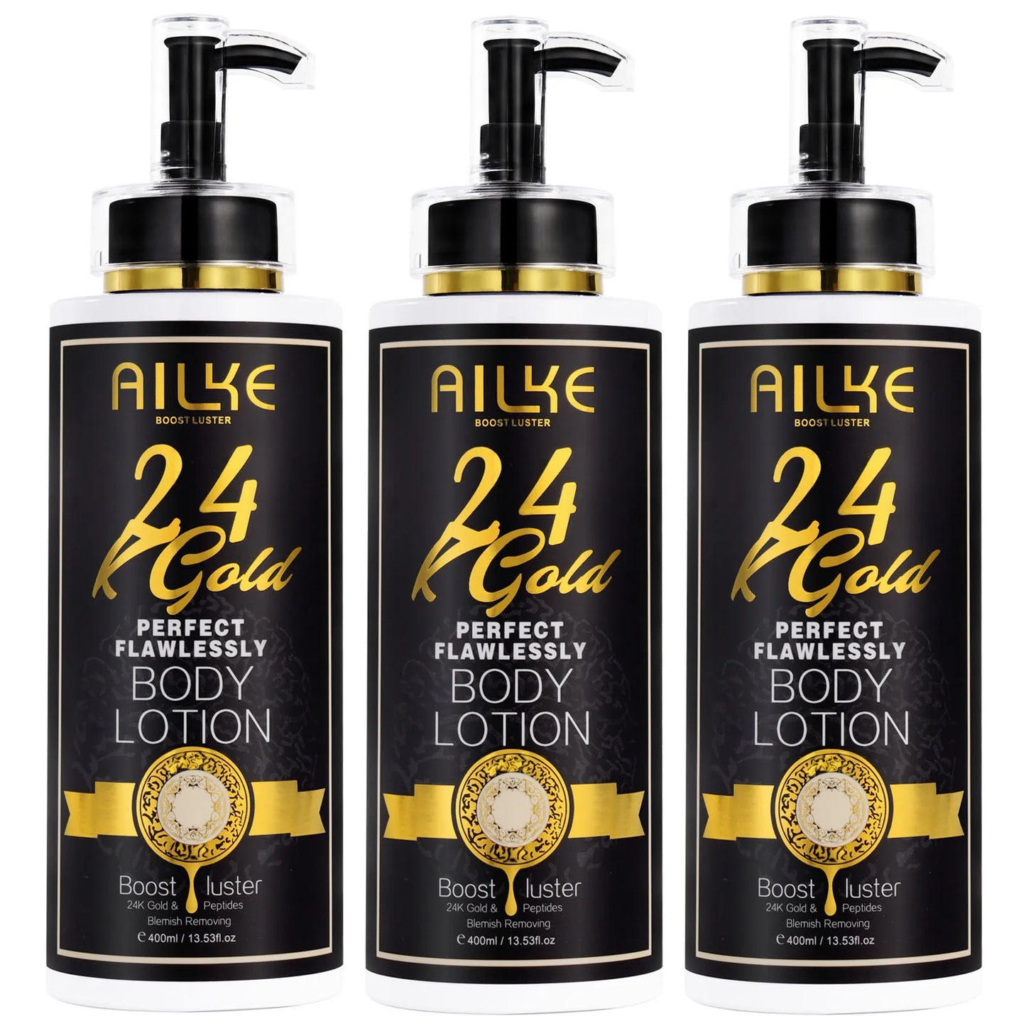 AILKE 24K Whitening Skin Set Cleanser For All Skin Types