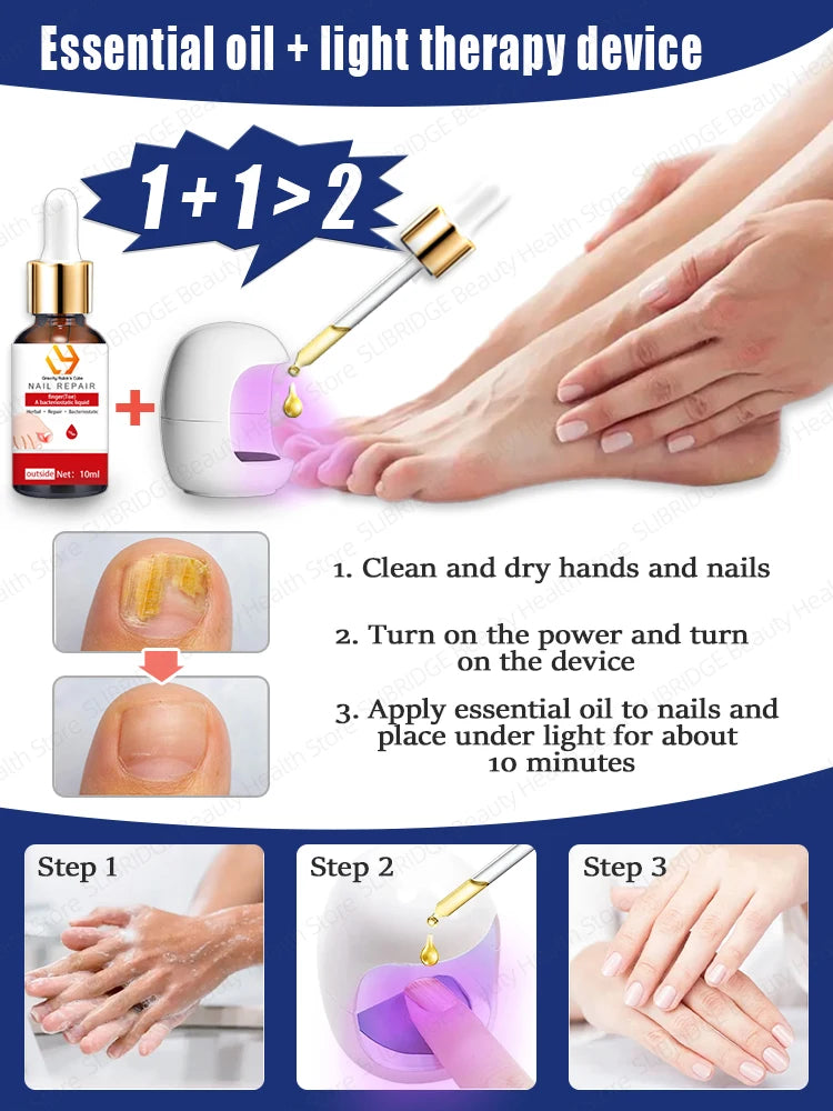 Electric Tea Tree Fungus Care Tool 10ml Foot Nail Care