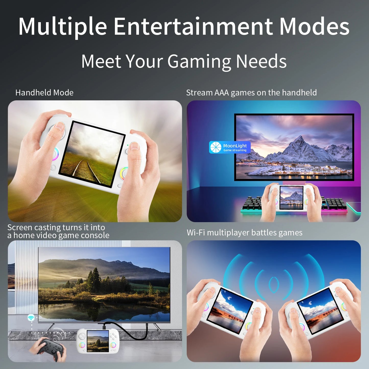 Anbernic RG CubeXX Handheld Console Linux H700 Quad Core