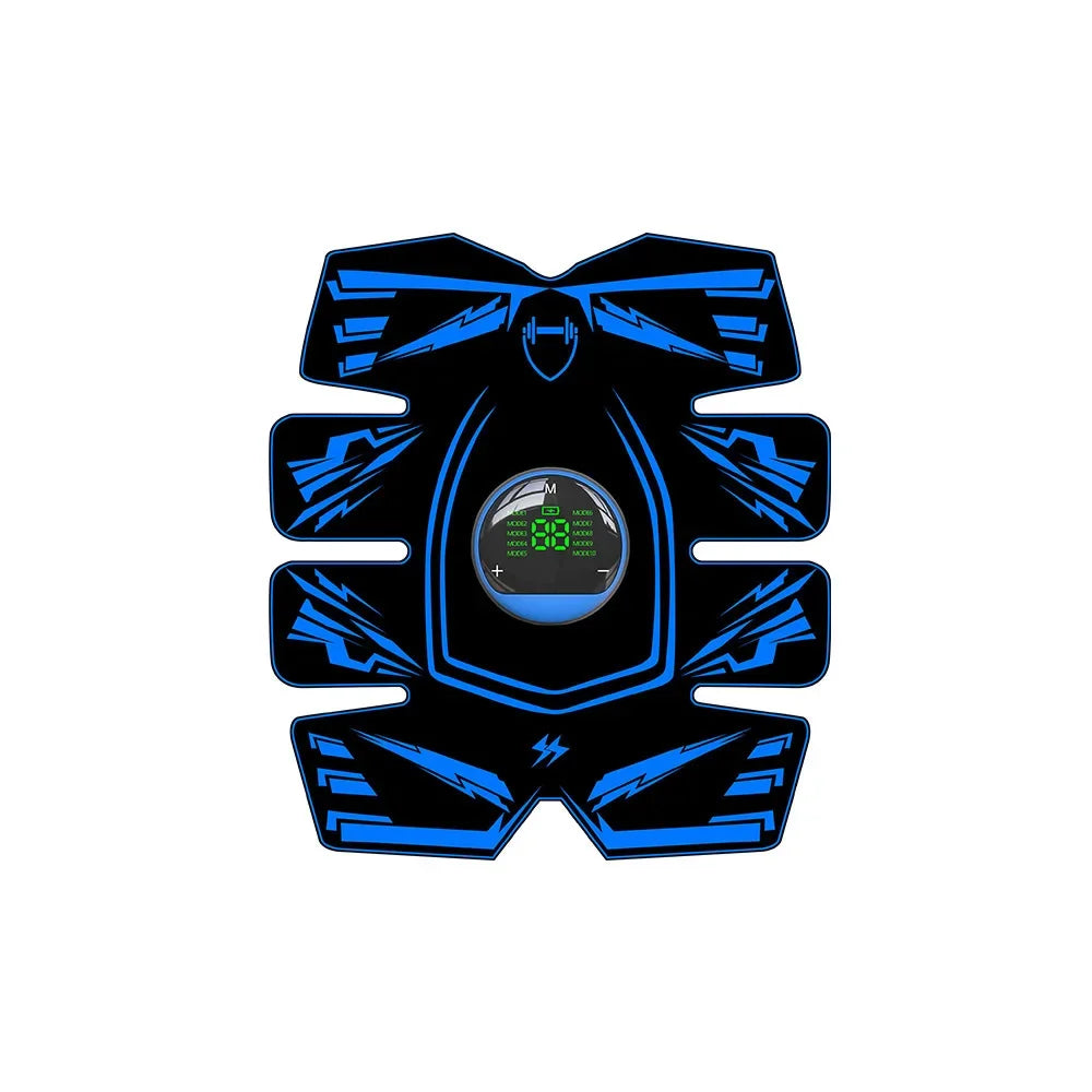 XMSJ EMS 8Pad Ab Trainer and Muscle Stimulator Vibration