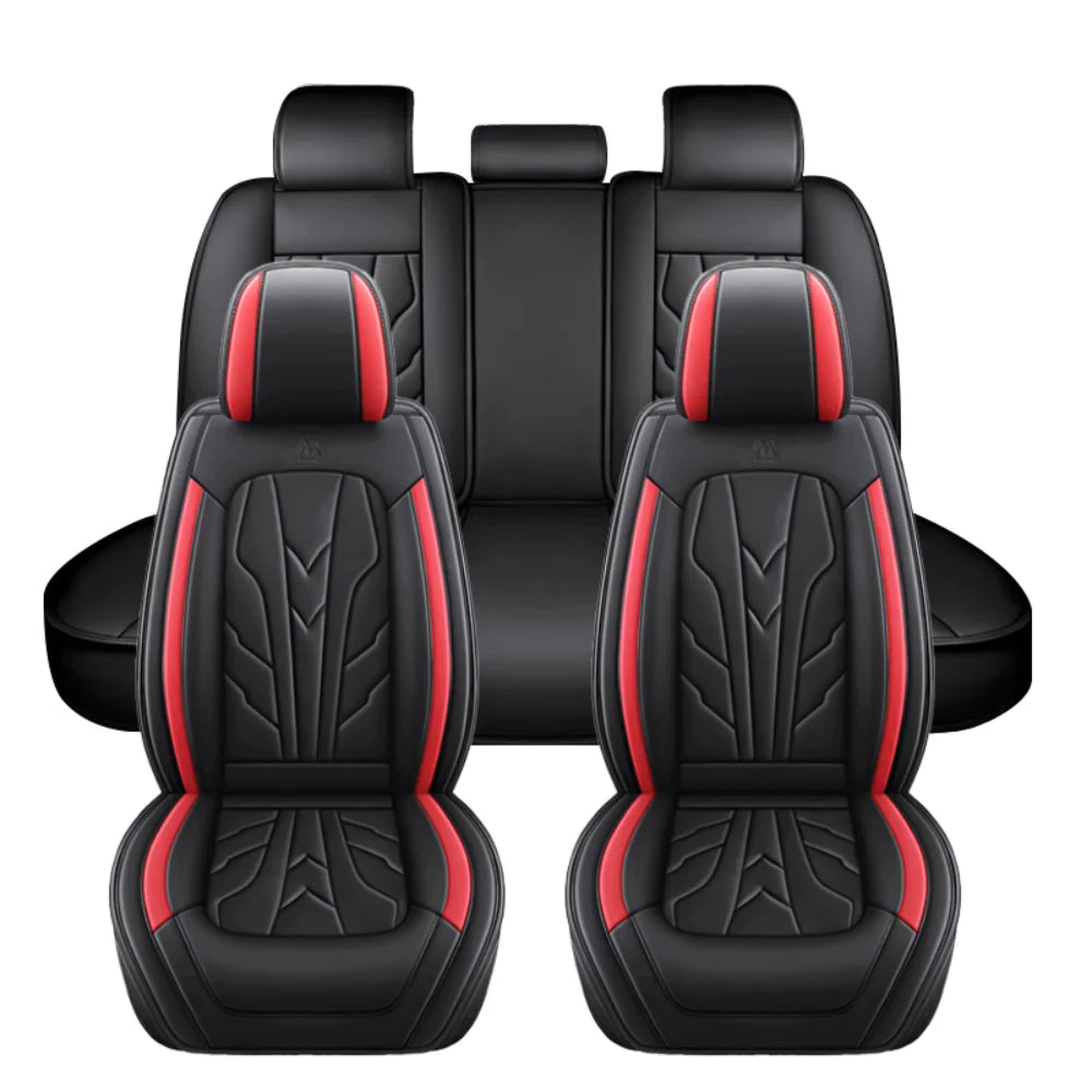 Universal Waterproof Leather Car Seat Cover for Five Seaters