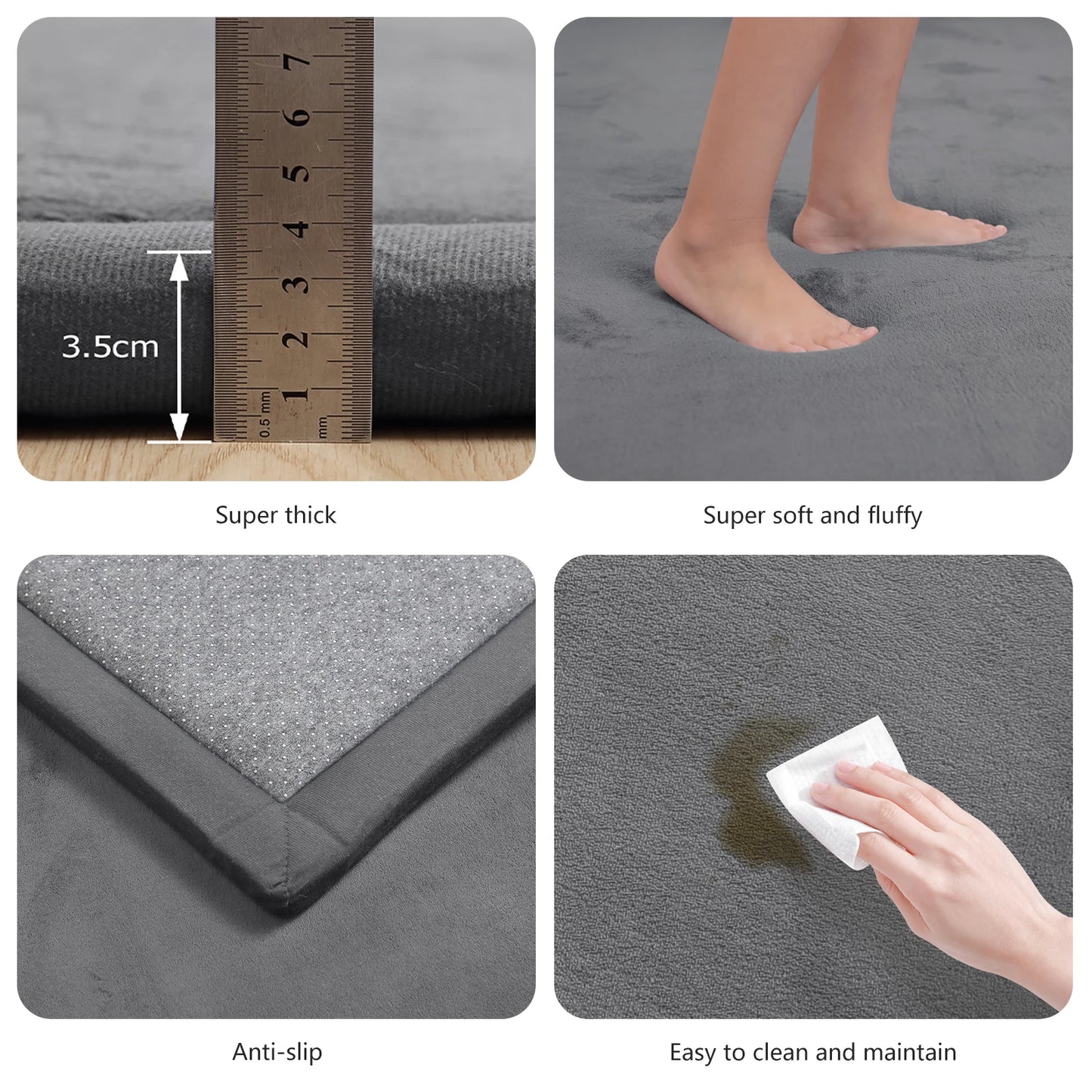 Huloo Sleep Tatami Baby Play Mat Non Slip Crawling Rug