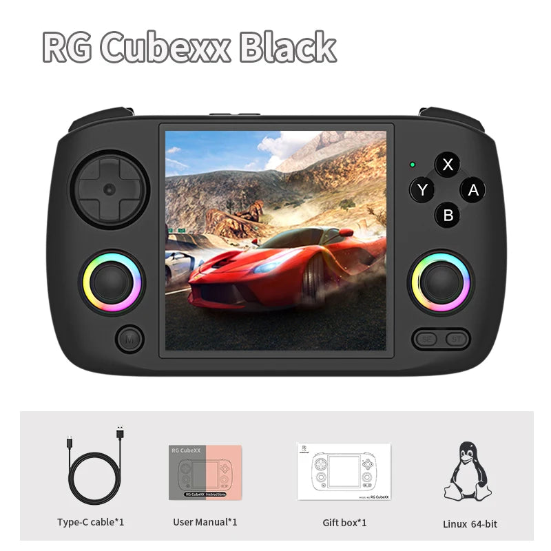 Anbernic RG CubeXX Handheld Console Linux H700 Quad Core