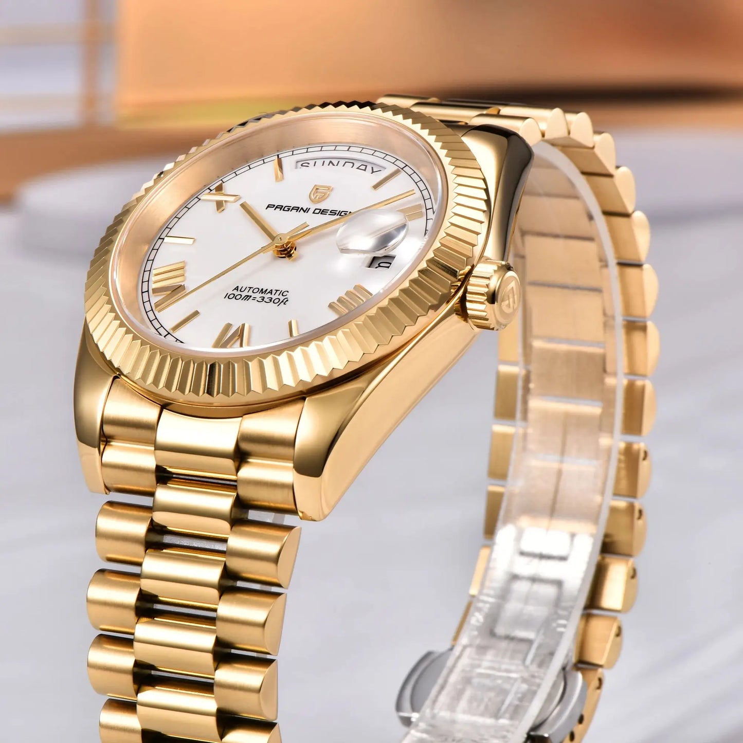 Pagani Design DD36 Automatic Mechanical Watch Sapphire Glass